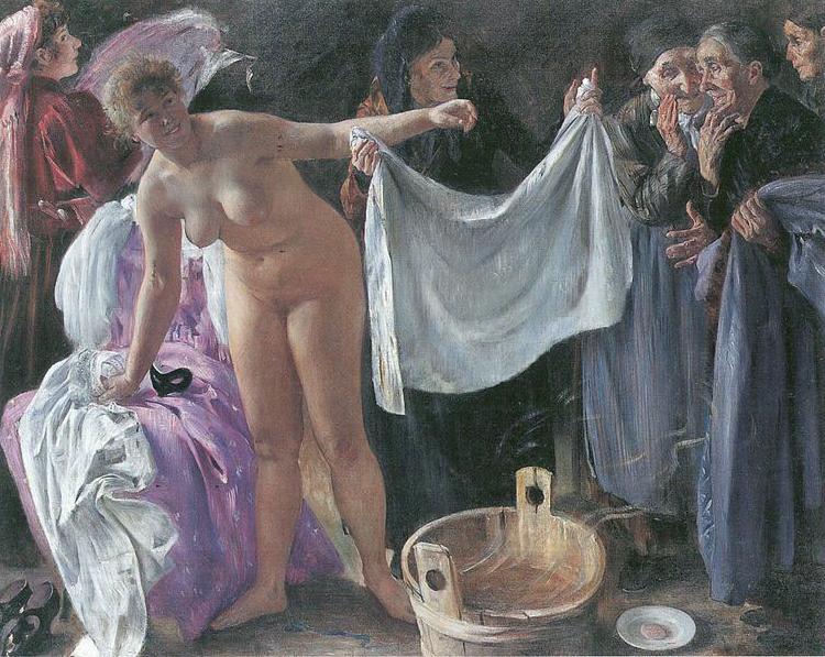 Lovis Corinth Die Hexen oil painting picture